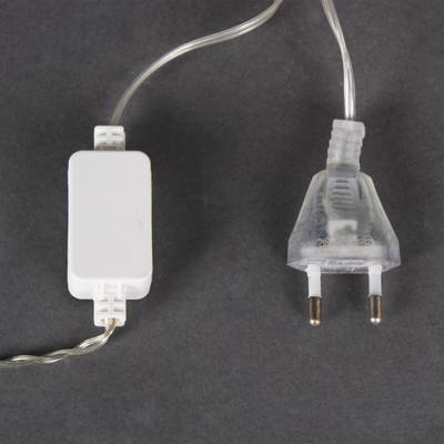 A-483 гирлянда светодиодная, прозрачный провод 2м, 10 LED с насадками
