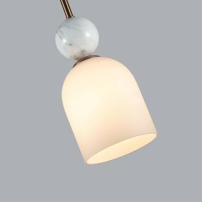 4359/1B MIDCENT ODL26 Подвесной светильник  белый/камень/металл IP20 E14 40W  220-240V LOLLA