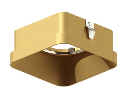 Насадка передняя для корпуса светильника с размером отверстия 70*70mm N7704 SGD золото песок 70*70*H35mm Out10mm MR16