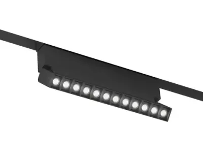 Светильник трековый светодиодный Magnetic SMART 220V 25mm GL8090 BK черный IP20 9W 3000-6000K 24° 220*25*138
