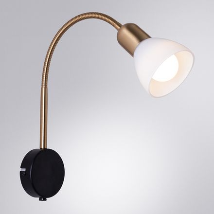 Бра Arte Lamp FALENA A3116AP-1BK, 1хE14