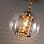 4939/1 PENDANT ODL22 467 античн.бронза/металл/прозрачный/стекло Подвес E27 1*40W CLOCKY