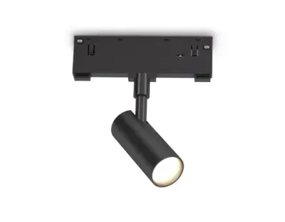 Светильник светодиодный трековый Magnetic 48V 10mm GL2301 BK черный IP20 6W 3CCT 3000/4200/6400K D35*80