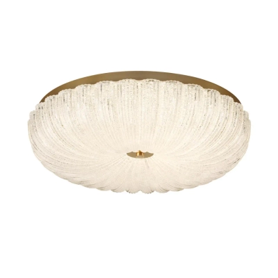 7719/60L PIKO LED SN 567 Светильник металл/стекло/прозрачный/золотой LED 60Вт 3000-6500K D500 IP20 пульт ДУ TESORO