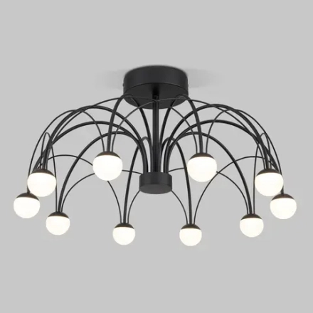 Потолочный светодиодный светильник Ragno 90035/10  LED черный, LED