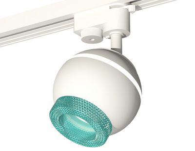 Комплект трекового светильника XT1101063 SWH/BL белый песок/голубой MR16 GU5.3 LED 3W 4200K (A2520, C1101, N7194)