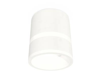 Комплект накладного светильника с акрилом XS8110005 SWH/FR белый песок/белый матовый GX53 (C8110, N8444)