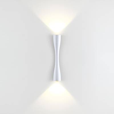 4290/10WL HIGHTECH ODL22 373 белый/металл Настенный светильник IP20 LED 10W 588Лм 3000K ANIKA