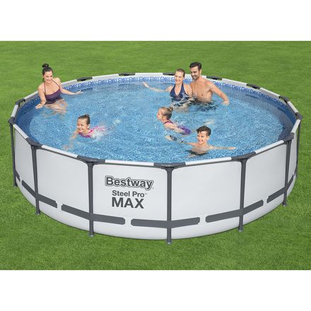 Бассейн каркасный Steel Pro Max (комплект) 457*107 см, 14970 л, Bestway 56488