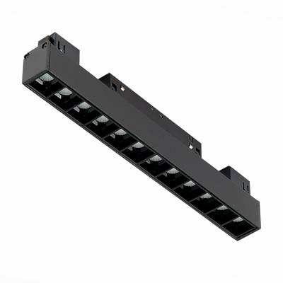 ST361.446.12 Магнитный трековый светильник Черный LED 1*12W 4000K 1 009Lm Ra&gt;80 36° IP20 L222xW22xH44 48V