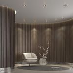 358689 SPOT NT21 276 белый/хром Светильник встраиваемый светодиодный IP20 LED 4000К 10W 100-265V KNOF