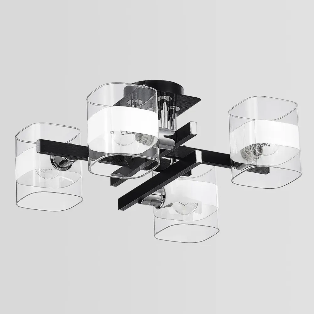 Citilux Вирта CL139242 Люстра потолочная Чёрная Citilux Вирта CL139242 Люстра потолочная Чёрная
