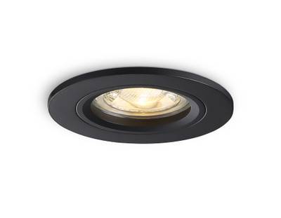 Светильник встраиваемый TN102451 BK черный GU5.3 D85*28