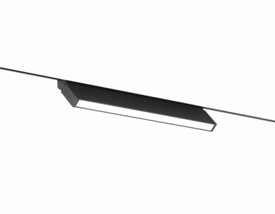 Светильник светодиодный трековый Magnetic 48V 10mm GL2350 BK черный IP20 10W 3CCT 3000/4200/6400K 200*10*73