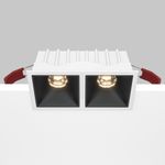 Встраиваемый светильник Alfa LED 3000K 2x10Вт 36° Dim Triac, DL043-02-10W3K-D-SQ-WB. TM Maytoni