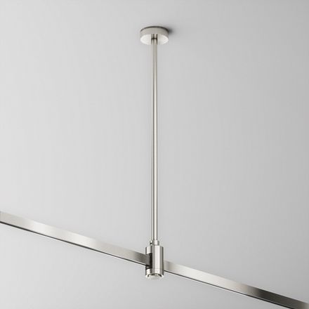Крепление потолочное Medium 360мм с вводом питания Flarity платина, TRA158C-BL1-PT. TM Maytoni