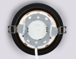 Светильник встраиваемый TN52334 SBK/SGD черный песок/золото песок GX53 max 12W D115*25