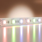 Светодиодная лента Базовая 12В 5050 14,4Вт/м Цветная (RGB) 5м IP20 201195. TM Maytoni