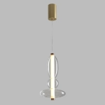 Светильник подвесной Crystal Lux QUASAR SP10W LED TRANSPARENT 3791/210