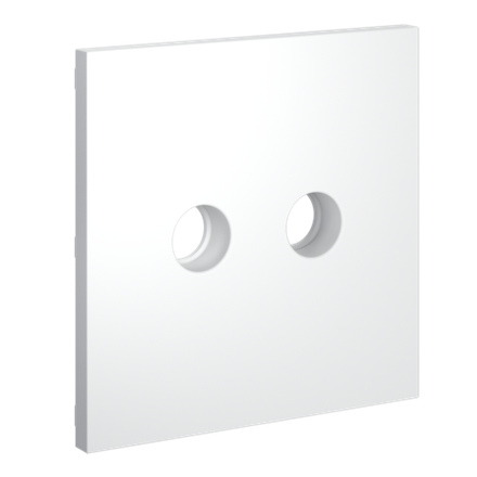 VLS001602 Накладка для розетки телевизионной оконечной TV+SAT, S70 (белый матовый). (ТМ Maytoni)