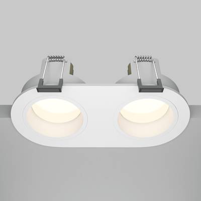 Встраиваемый светильник Share 2xGU10 10Вт DL126-02-GU10-W. TM Maytoni