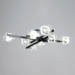 Citilux Вирта CL139282 Люстра потолочная Чёрная