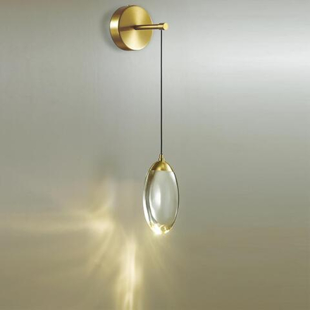 7159/3WL HIGHTECH ODL26 231 светильник бронза/хрусталь/металл IP20 LED 3W 400Лм 3000K 220-240V PURA