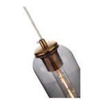 SL1145.343.01 Светильник подвесной ST-Luce Латунь/Дымчатый E27 1*60W