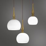 4765/1 PENDANT ODL21 491 белый/бронзовый Подвес E27 60W RUNGA