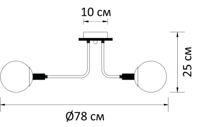 Потолочная люстра Arte Lamp OXFORD A2716PL-6BK, 6хE27