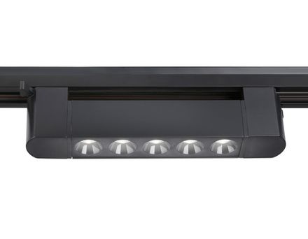 Светильник светодиодный трековый однофазный GL6703 BK черный IP20 10W 4200K 24° 192*35*57
