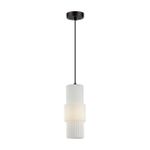 5017/1 MODERN ODL23 481 черный/белый матовый металл/стекло Подвес E14 1*40W PIMPA