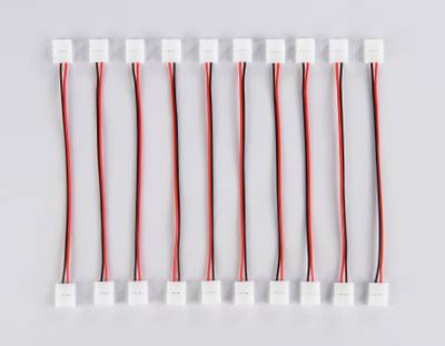 Соединитель гибкий двухсторонний для светодиодной ленты 2835 12/24V (2 конт.) 150 мм GS7551 (10шт)