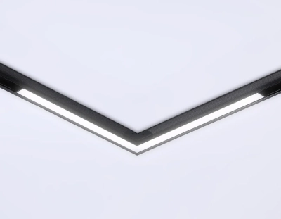 Светильник светодиодный угловой для шинопровода Magnetic GL3982 BK черный IP20 24W 4200K 48V 300*300*45