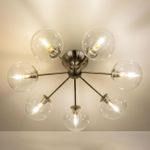 Citilux Томми CL102171 Люстра потолочная Матовый Хром