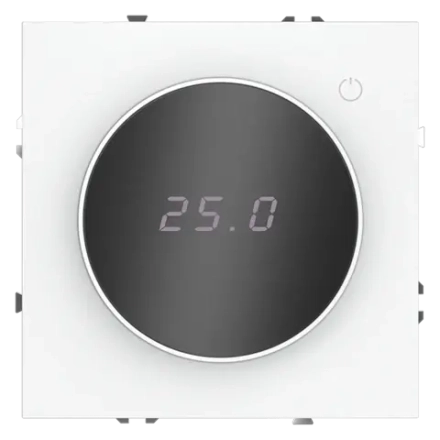 VLS070102 Терморегулятор электронный VOLTUM S70 с индикацией и датчиком, для теплого пола, (белый матовый). (ТМ Maytoni)