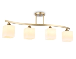 Светильник подвесной TR303122/4 CGD/FR золото/белый матовый E27/4 max 40W 840*150*300