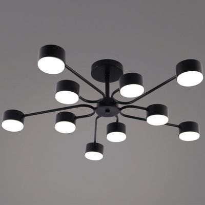 03708-0.3-10 BK GX53 светильник потолочный