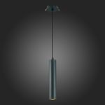 ST151.408.01 Встраиваемый  подвес Черный GU10 1*50W  IP20 D54xH290 220V Без ламп