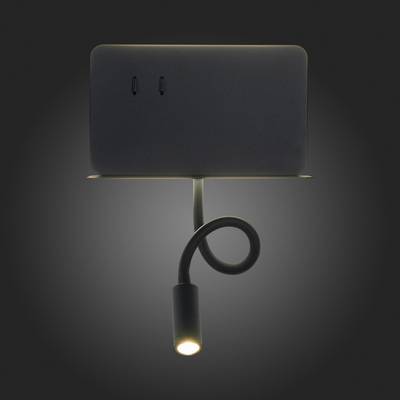 SL1576.401.02 Светильник настенный ST-Luce Черный/Черный LED 2*3W 4000K