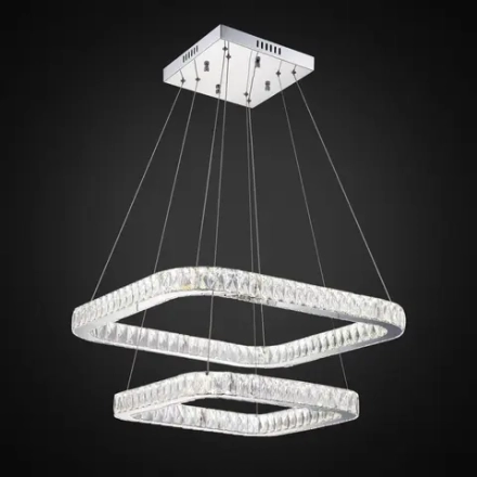 Eletto Granda EL336P70 LED Люстра хрустальная с пультом Хром