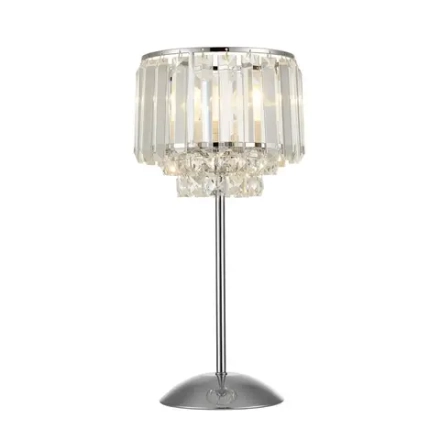 Citilux Синди CL330811 Настольная лампа хрустальная Хром
