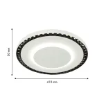 Потолочный светильник Skiva 4432-1C, LED*24W, 2500LM, 4000K. ТМ F-Promo