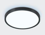 Потолочный светодиодный светильник FZ3050 BK черный IP44 24W+10W 6400+6400К D290*40 (Без ПДУ)
