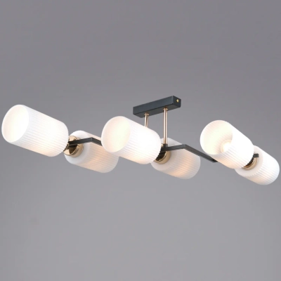 IL0809-6ASQ-25 BK AB NAPLES светильник потолочный ILLUMICO, E27х6