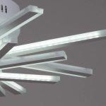 09824-3.3-4+4 WH светильник потолочный Reluce, LED
