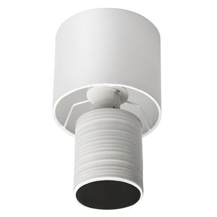 8144/1T MODERNI LN25 000 белый, керамика/текстиль Настольная лампа Е27 1*60W 220V TUALA