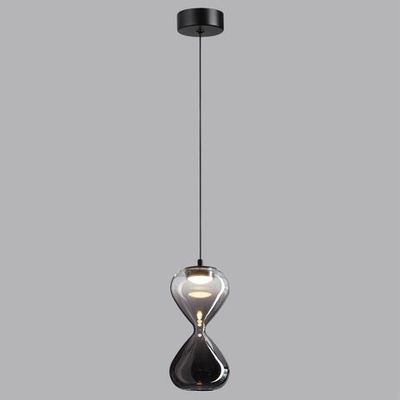 5092/4L PENDANT ODL25 357 черный/прозрачн/дымчатый градиент/металл/стекло Подвес LED 4W 4000K 388Лм GLESSI