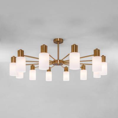 Потолочная люстра в стиле лофт 70160/12 латунь