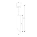 Подвесной светильник 7011 MR16 BK/GD черный/золото, GU10х1